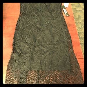 Junior black dress